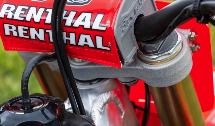 New Triple Clamps, Axle, and Steering Stem