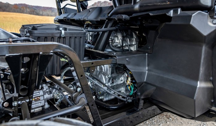 Rugged 675cc Liquid-Cooled Engine