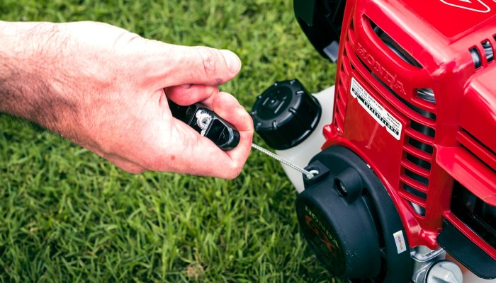 Easy starting, 4-stroke Honda engine